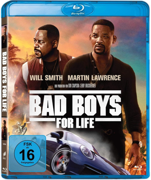 BAD BOYS FOR LIFE (Will Smith, Martin Lawrence) Blu-ray Disc