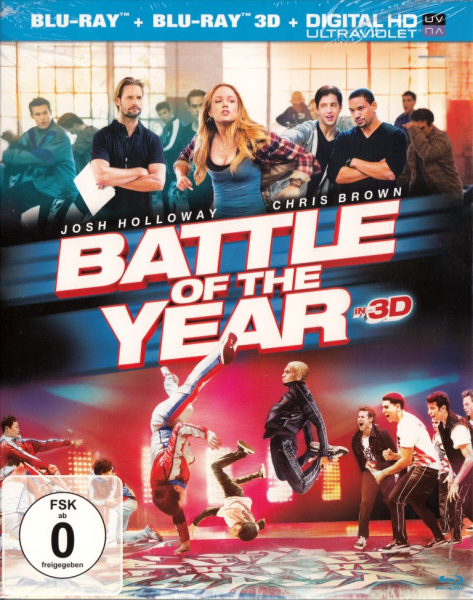 BATTLE OF THE YEAR (Josh Holloway) Blu-ray 3D + Blu-ray Disc