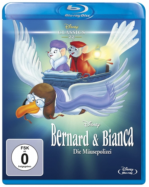 BERNARD & BIANCA, Die Mäusepolizei (Walt Disney Classics) Blu-ray Disc