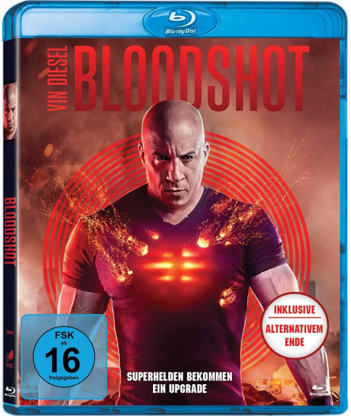 BLOODSHOT (Vin Diesel, Eiza Gonzalez) Blu-ray Disc