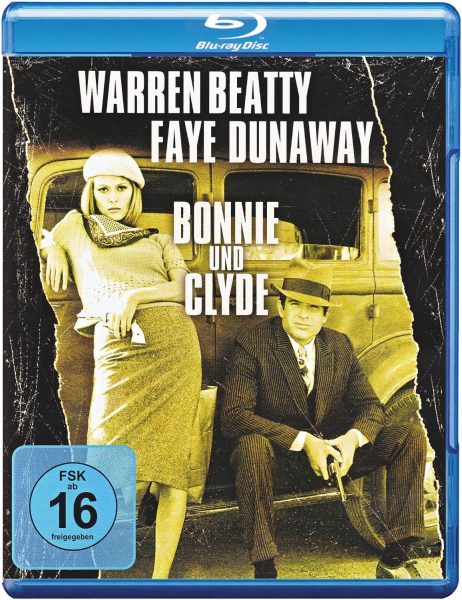 BONNIE UND CLYDE (Warren Beatty, Faye Dunaway) Blu-ray Disc