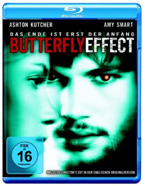 BUTTERFLY EFFECT (Ashton Kutcher, Amy Smart) Blu-ray Disc