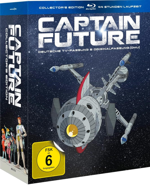 CAPTAIN FUTURE (TV-Fassung + Originalfassung) 9 Blu-ray Discs, Collector's Edition