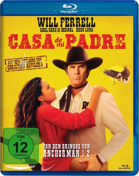 CASA DE MI PADRE (Will Ferrell, Gael Garcia Bernal) Blu-ray Disc