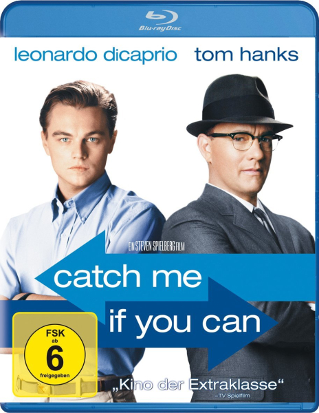 CATCH ME IF YOU CAN (Leonardo DiCaprio, Tom Hanks) Blu-ray Disc