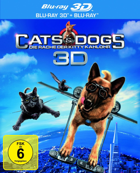 CATS & DOGS, DIE RACHE DER KITTY KAHLOHR (Blu-ray 3D + Blu-ray Disc)