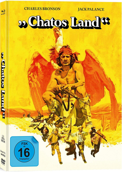 CHATOS LAND (Charles Bronson) Blu-ray Disc + DVD, Mediabook