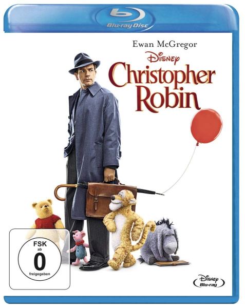 CHRISTOPHER ROBIN (Ewan McGregor) Blu-ray Disc
