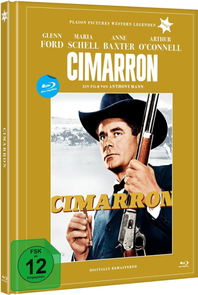 CIMARRON (Glenn Ford, Maria Schell) Blu-ray Disc, Mediabook
