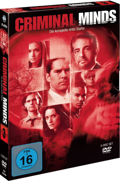 CRIMINAL MINDS, Staffel 3 (5 DVDs)