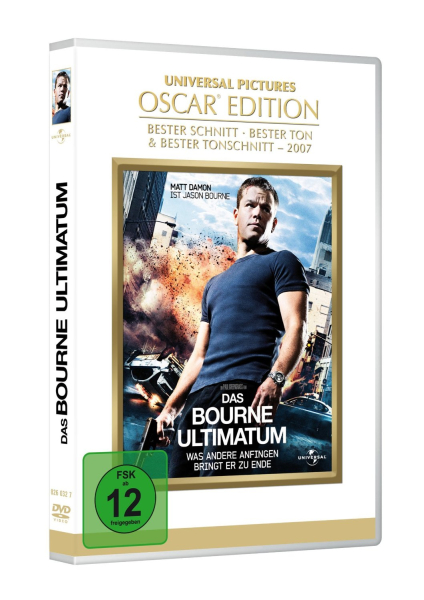 DAS BOURNE ULTIMATUM (Matt Damon), OSCAR-Edition DVD