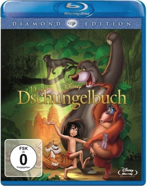 DAS DSCHUNGELBUCH, Diamond Edition (Walt Disney) Blu-ray Disc