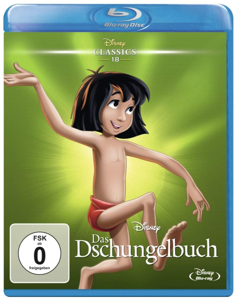 DAS DSCHUNGELBUCH (Disney Classics 18) Blu-ray Disc