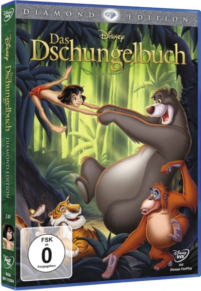 DAS DSCHUNGELBUCH Diamond Edition (Walt Disney) DVD
