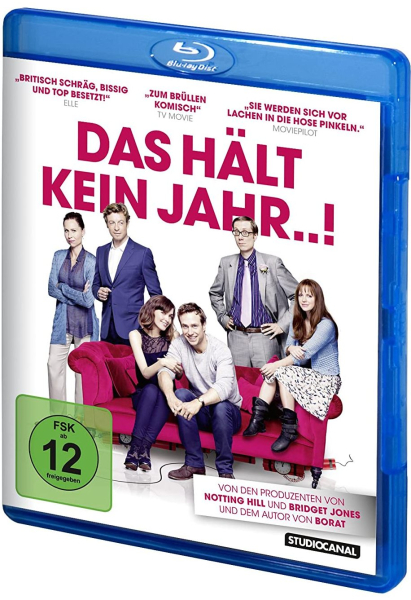 DAS HÄLT KEIN JAHR (Rose Byrne, Anna Faris) Blu-ray Disc