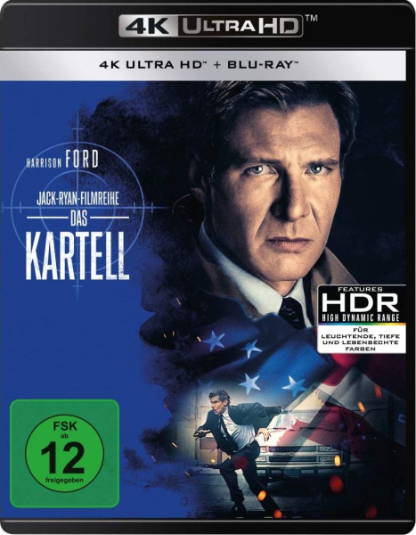 DAS KARTELL (Harrison Ford, Anne Archer) 4K Ultra HD + Blu-ray Disc