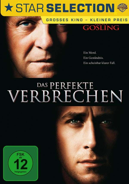 DAS PERFEKTE VERBRECHEN (Anthony Hopkins, Ryan Gosling) DVD
