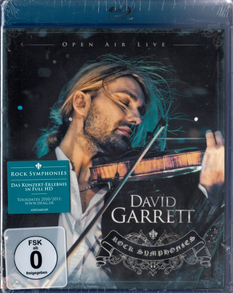 DAVID GARRETT: ROCK SYMPHONIES, Open Air Live (Blu-ray Disc)