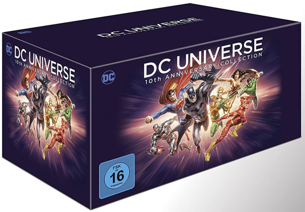 DC UNIVERSE, 10th Anniversary Collection (19 Blu-ray Discs)