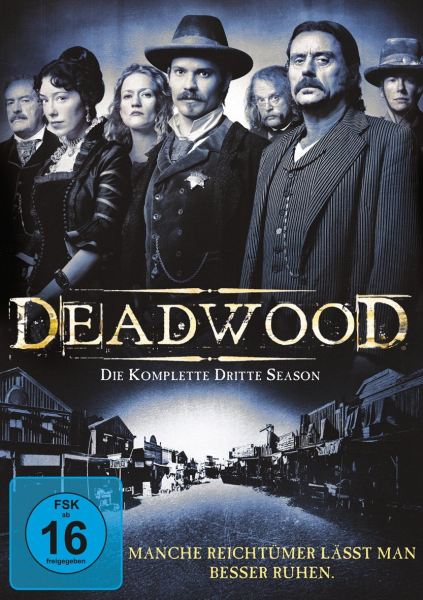 DEADWOOD, Season 3 (Timothy Olyphant) 4 DVDs