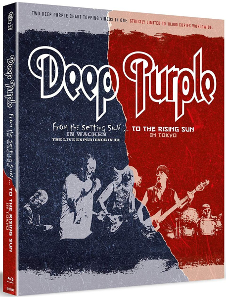 DEEP PURPLE: FROM THE SETTING SUN IN WACKEN TO THE RISING SUN IN TOKYO (2 Blu-ray Discs, Digipack)