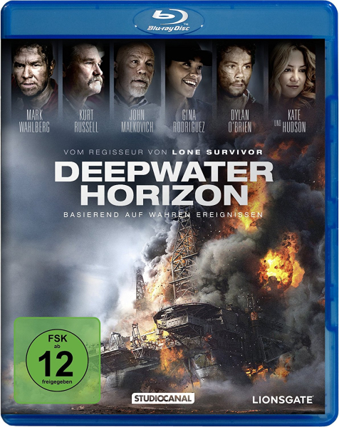 DEEPWATER HORIZON (Mark Wahlberg, Kurt Russell) Blu-ray Disc