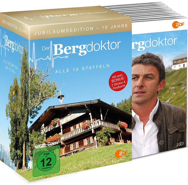 DER BERGDOKTOR, Staffel 1-10 (Hans Sigl) 30 DVDs