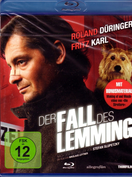 DER FALL DES LEMMING (Roland Düringer, Fritz Karl) Blu-ray Disc