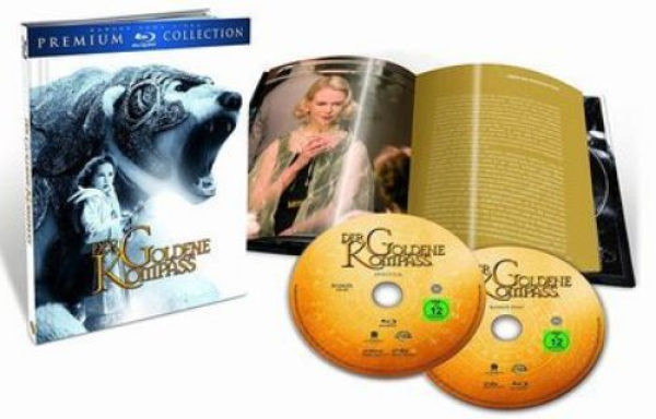 DER GOLDENE KOMPASS (Daniel Craig) 2 Blu-ray Discs, Digibook