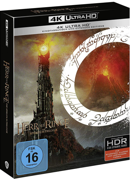 DER HERR DER RINGE: DIE SPIELFILM TRILOGIE (9 x 4K Ultra HD)