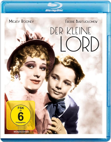 DER KLEINE LORD (Mickey Rooney, Freddie Bartholomew) Blu-ray Disc