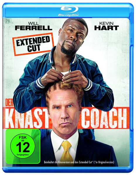 DER KNASTCOACH (Will Ferrell, Kevin Hart) Blu-ray Disc