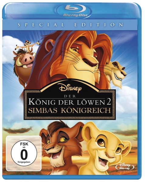 DER KÖNIG DER LÖWEN 2: SIMBAS KÖNIGREICH (Walt Disney) Blu-ray Disc