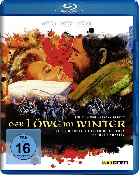 DER LÖWE IM WINTER (Peter O'Toole, Katharine Hepburn) Blu-ray Disc