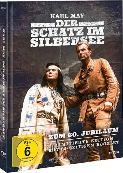 DER SCHATZ IM SILBERSEE (Pierre Brice, Lex Barker) Blu-ray Disc + DVD, Mediabook