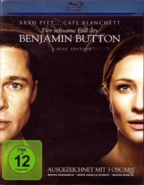 DER SELTSAME FALL DES BENJAMIN BUTTON (Brad Pitt) 2 Blu-ray Discs