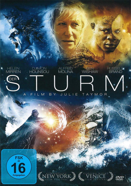 DER STURM, The Tempest (Helen Mirren, Djimon Hounsou) DVD