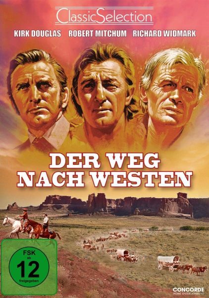 DER WEG NACH WESTEN (Kirk Douglas, Robert Mitchum) DVD