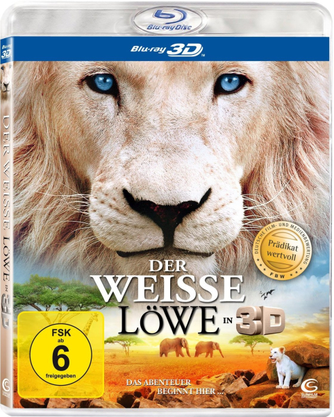 DER WEISSE LÖWE (John Jani, Thabo Malema) Blu-ray 3D