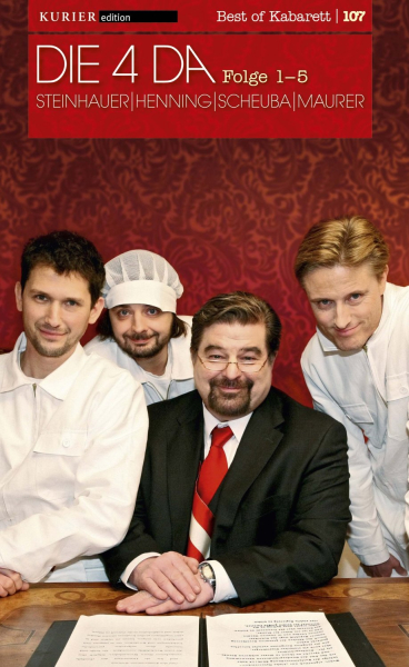 DIE 4 DA, Folge 1-5 (Steinhauer, Henning, Scheuba, Maurer) DVD