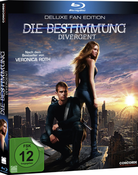 DIE BESTIMMUNG - Divergent (Blu-ray Disc), Deluxe Fan Edition im Schuber
