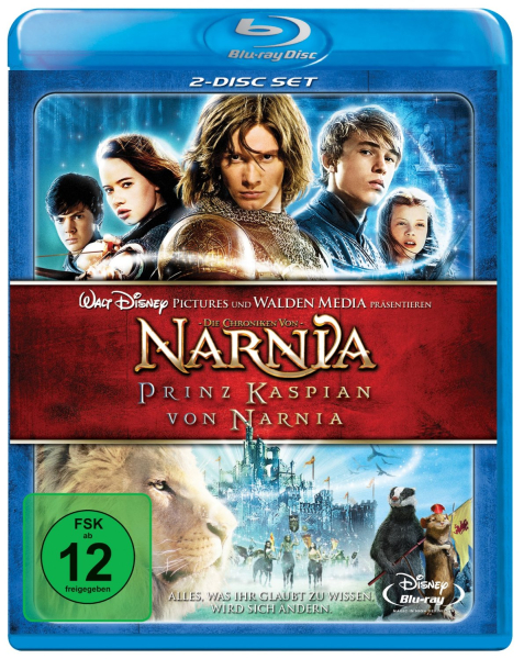 DIE CHRONIKEN VON NARNIA: PRINZ KASPIAN VON NARNIA (2 Blu-ray Discs)