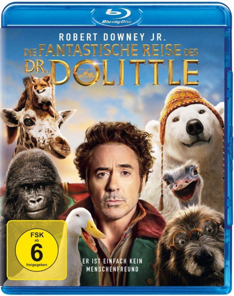 DIE FANTASTISCHE REISE DES DR. DOLITTLE (Robert Downey Jr.) Blu-ray Disc