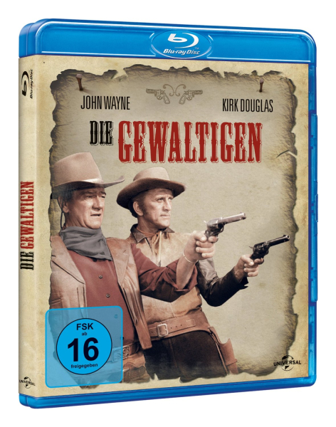 DIE GEWALTIGEN (John Wayne, Kirk Douglas) Blu-ray Disc