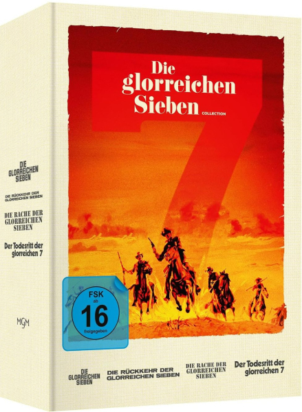 DIE GLORREICHEN SIEBEN COLLECTION (1x 4K UHD + 5 Blu-ray Discs)