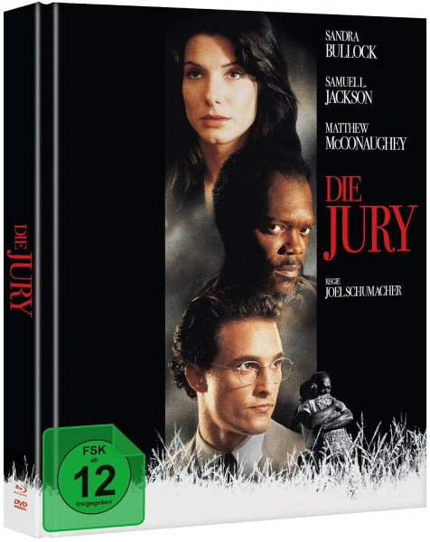 DIE JURY (Sandra Bullock) Blu-ray Disc + DVD, Mediabook
