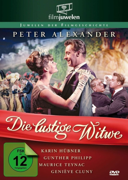DIE LUSTIGE WITWE (Peter Alexander, Karin Hübner) DVD