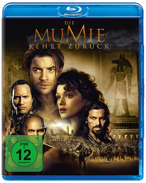 DIE MUMIE KEHRT ZURÜCK (Brendan Fraser) Blu-ray Disc