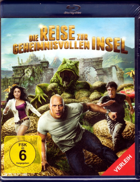 DIE REISE ZUR GEHEIMNISVOLLEN INSEL (Dwayne Johnson) Blu-ray Disc
