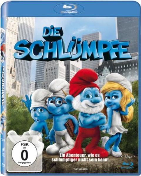 DIE SCHLÜMPFE (Neil Patrick Harris, Hank Azaria) Blu-ray Disc